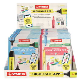 STABILO Booklover Sets con Expositor de 20 Unidades