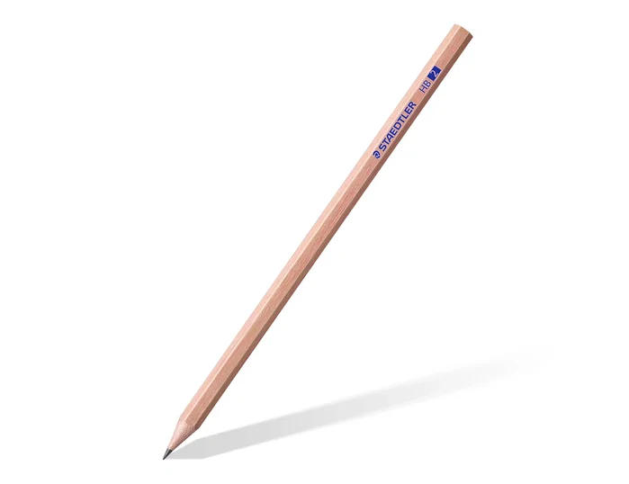 Staedtler Noris Lápices de grafito HB madera natural