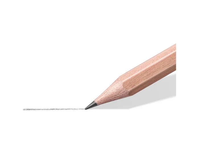 Staedtler Noris Lápices de grafito HB madera natural