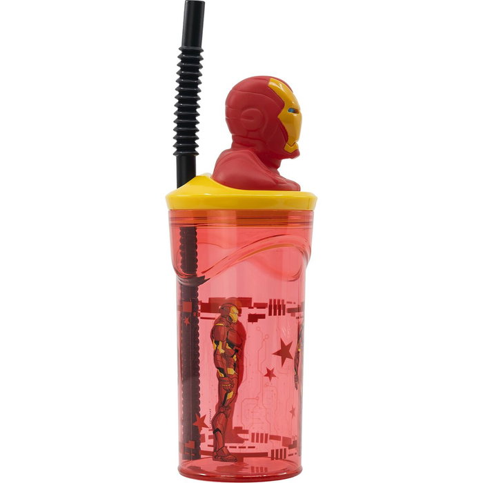 Licensing Figura 3D Vaso 360ml Iron Man Licensing Figura 3D Vaso 360ml Iron Man