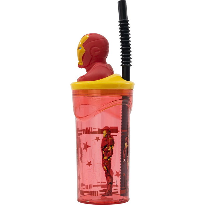 Licensing Figura 3D Vaso 360ml Iron Man Licensing Figura 3D Vaso 360ml Iron Man