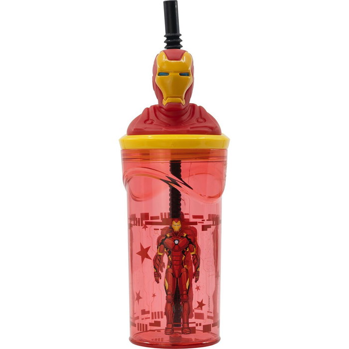 Licensing Figura 3D Vaso 360ml Iron Man Licensing Figura 3D Vaso 360ml Iron Man