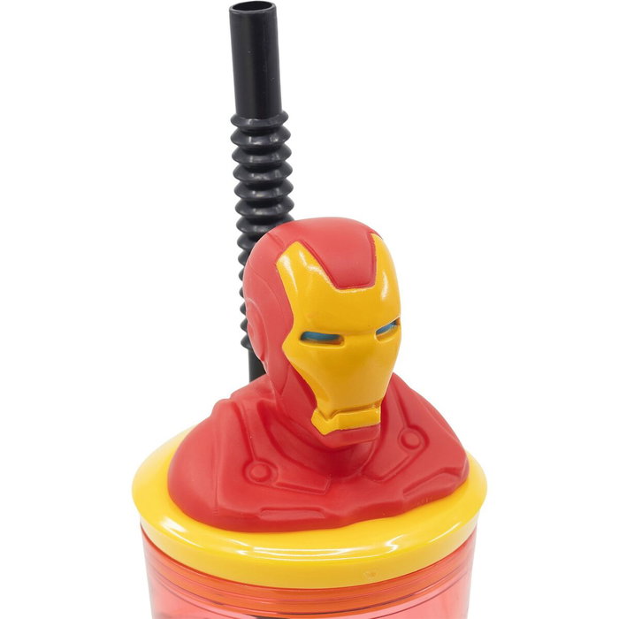 Licensing Figura 3D Vaso 360ml Iron Man Licensing Figura 3D Vaso 360ml Iron Man