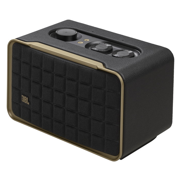 JBL Authentics 200 Altavoz Estéreo Portátil 45W Bluetooth 5.3 Wi-Fi con Micrófono - Negro