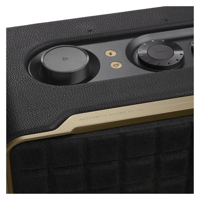 JBL Authentics 200 Altavoz Estéreo Portátil 45W Bluetooth 5.3 Wi-Fi con Micrófono - Negro