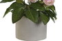 DKD Home Decor Planta de Rosas de Poliéster Surtido de 2 Colores