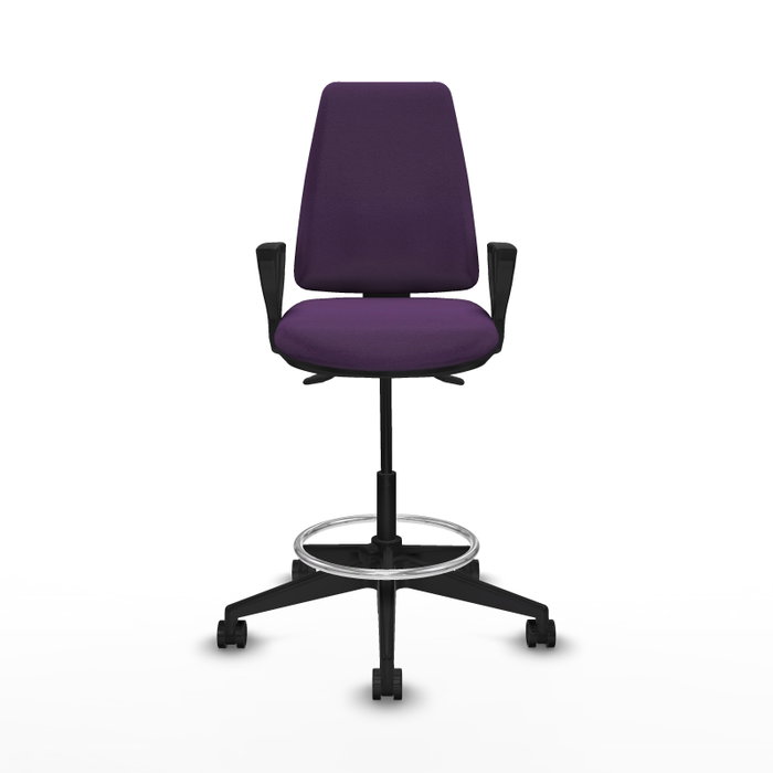 PIQUERAS Y CRESPO Taburete Elche AS Bali morado PIQUERAS Y CRESPO Taburete Elche AS Bali morado