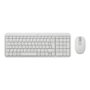 Logitech MK250 Combo de Teclado y Ratón Inalámbrico Blanco Hueso en Español QWERTY