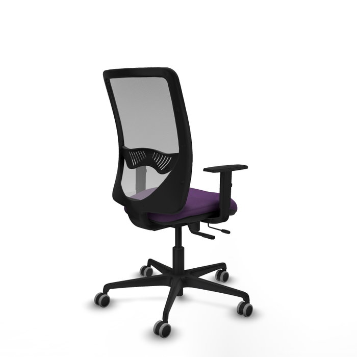 PIQUERAS Y CRESPO Silla de oficina Zulema Morada y Gris PIQUERAS Y CRESPO Silla de oficina Zulema Morada y Gris