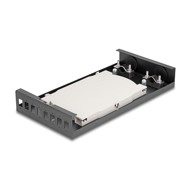 DeLOCK Caja de terminales de escritorio de fibra óptica 8 puertos para 8 x SC Simplex