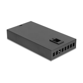 DeLOCK Caja de terminales de escritorio de fibra óptica 8 puertos para 8 x SC Simplex