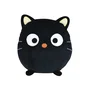 Jemini Cojín de peluche Kawaii Chocolate Hello Kitty 28 cm Suave y tierno