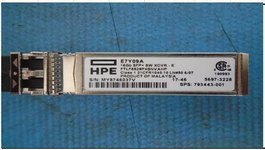 Hewlett Packard Enterprise SFP+ Transceptor Fibre Channel de 16Gb Onda Corta, 850 nm, Compatible con equipos HPE, 100m en fibra OM3