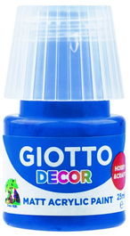 Pintura Acrilica Giotto 25 Ml (Bote) Azul Ultramar (Set de 6)