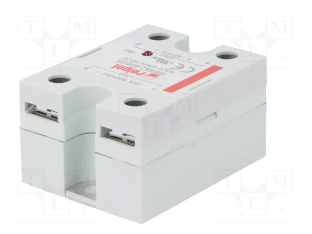 RELPOL RSR52-60D25 Relé de semiconductor monofásico 25A 48-660VAC