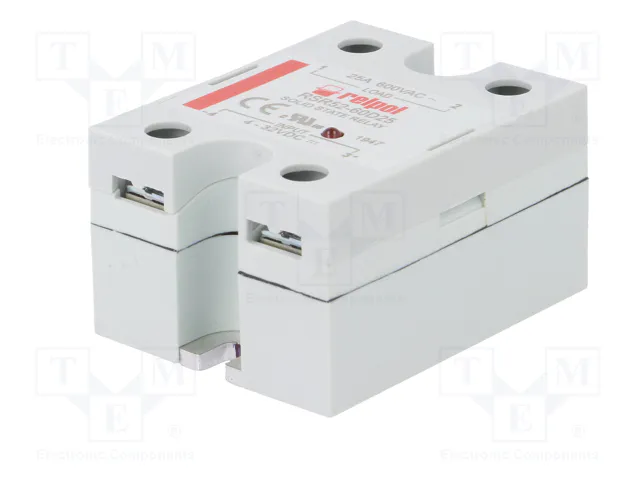 RELPOL RSR52-60D25 Relé de semiconductor monofásico 25A 48-660VAC