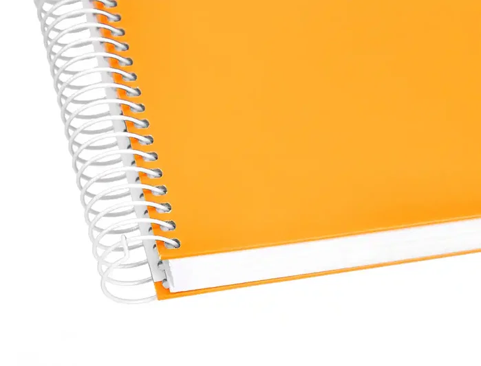 Liderpapel Cuaderno Espiral A5 Micro Crafty Tapa Forrada Naranja 120h 90gr Cuadro 5mm Liderpapel Cuaderno Espiral A5 Micro Crafty Tapa Forrada Naranja 120h 90gr Cuadro 5mm