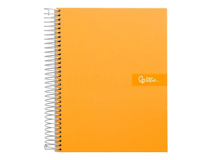 Liderpapel Cuaderno Espiral A5 Micro Crafty Tapa Forrada Naranja 120h 90gr Cuadro 5mm Liderpapel Cuaderno Espiral A5 Micro Crafty Tapa Forrada Naranja 120h 90gr Cuadro 5mm