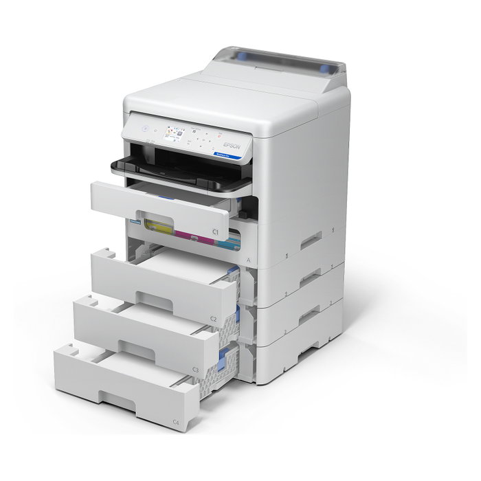 Epson WorkForce Pro EP-C800RDW Impresora de inyección de tinta color, Blanco Epson WorkForce Pro EP-C800RDW Impresora de inyección de tinta color, Blanco