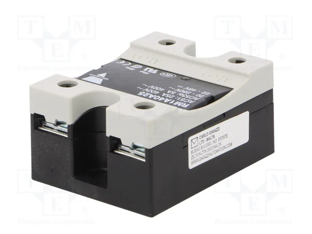 CARLO GAVAZZI RM1A40A25 Relé de semiconductor monofásico 25A