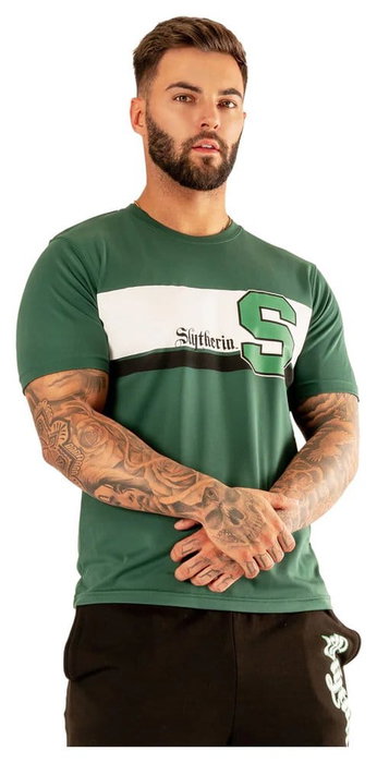 Harry Potter Camiseta Slytherin Track And Field Talla L Harry Potter Camiseta Slytherin Track And Field Talla L