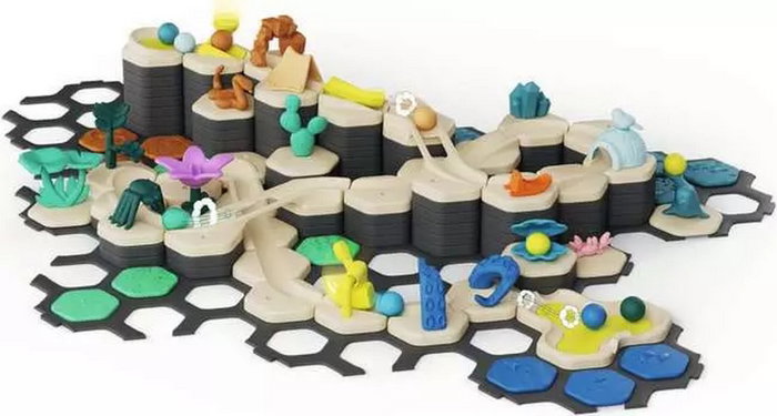 Ravensburger GraviTrax Junior Starter Set XXL My Planet - Pista de canicas de 184 piezas Ravensburger GraviTrax Junior Starter Set XXL My Planet - Pista de canicas de 184 piezas