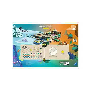 Ravensburger GraviTrax Junior Starter Set XXL My Planet - Pista de canicas de 184 piezas Ravensburger GraviTrax Junior Starter Set XXL My Planet - Pista de canicas de 184 piezas