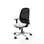 PIQUERAS Y CRESPO Silla de oficina Cilanco Sincro/Traslack Blanco/Negro