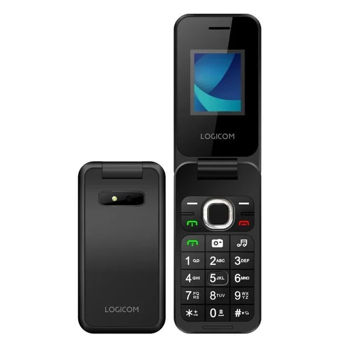 Logicom Fleep 460 Móvil Básico 4G 1.77 pulg. Negro