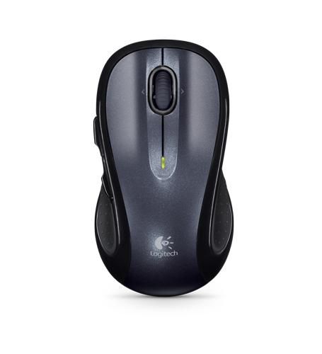 Logitech M510 Ratón Inalámbrico Laser USB con Diseño Ergonómico, Pulsadores Programables, Scroll Multidireccional y Receptor Unifying, 2 Años Batería