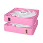 Thermaltake CT120 EX ARGB Sync Pack de 3 ventiladores 120mm Rosa