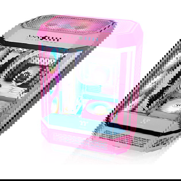 Thermaltake CT120 EX ARGB Ventilador PC 120mm Rosa 3 Unidades