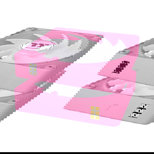 Thermaltake CT120 EX ARGB Ventilador PC 120mm Rosa 3 Unidades