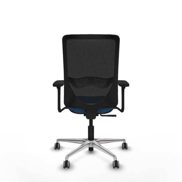 PIQUERAS Y CRESPO Silla de oficina Zulema con mecanismo Sincro, Azul claro y Negro PIQUERAS Y CRESPO Silla de oficina Zulema con mecanismo Sincro, Azul claro y Negro