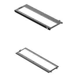 HAVN HS 420 Soportes para ventiladores para radiadores de 360 mm - negro