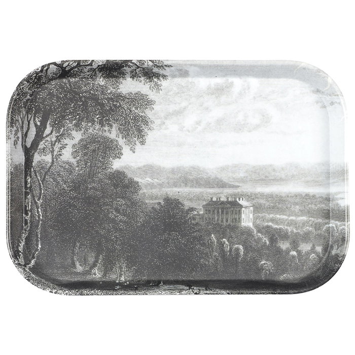 Home Deco Factory Bandeja 21x15 cm para Café y Pastas con Diseño Moderno