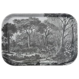 Home Deco Factory Bandeja 21x15 cm para Café y Pastas con Diseño Moderno