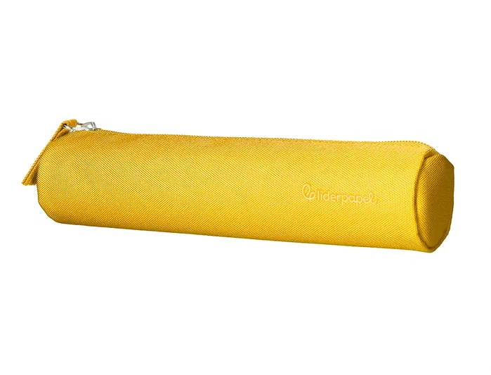 Liderpapel Estuche portatodo slim cilíndrico Amarillo Liderpapel Estuche portatodo slim cilíndrico Amarillo