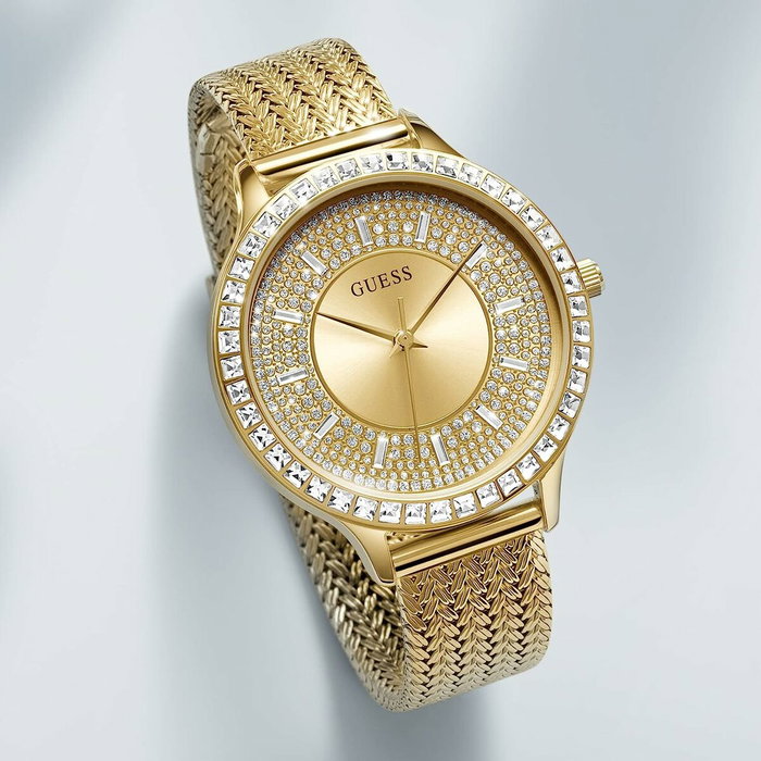 Guess GW0402L2 Dorado con Esfera Gris