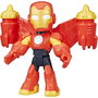 HASBRO Figura Iron Man - Iron Man y Su Superequipo Marvel 7cm con Mochila-Propulsora
