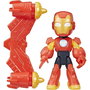 HASBRO Figura Iron Man - Iron Man y Su Superequipo Marvel 7cm con Mochila-Propulsora