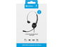 Sandberg USB Office Headset Pro Mono Auricular con Micrófono Flexible para Oficina y Estudio Conexión USB