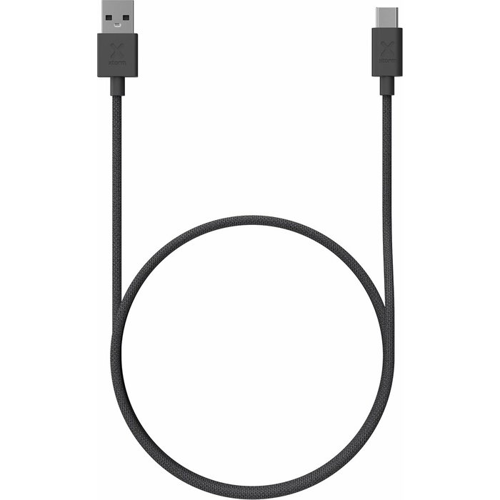 Xtorm Go2 Cable USB-A a USB-C 1m Negro Xtorm Xtorm Go2 Cable USB-A a USB-C 1m Negro Xtorm