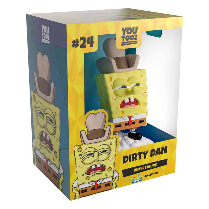 Bob Esponja Figura Vinyl Dirty Dan 12 cm
