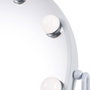 SUN Espejo Iluminado Maquillaje LED 4200K Blanco 48x43cm
