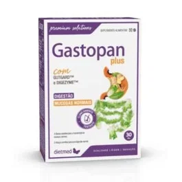 DIETMED Gastopan Plus 30 Comprimidos - Suplemento Digestivo con Regaliz, Jengibre, Hinojo, Manzanilla y Enzimas