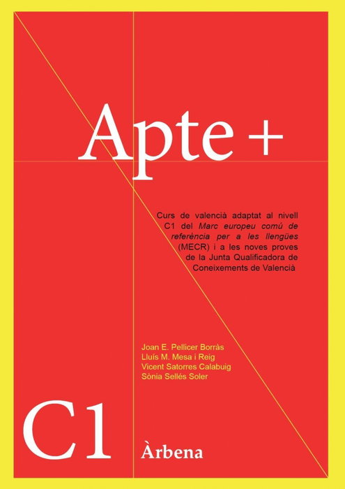 EDITORIAL ARBENA, APTE+ NIVELL C1 - EDITORIAL ARBENA
