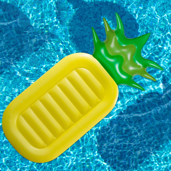 Jet Lag Colchoneta Piña 187 cm para Playa o Piscina