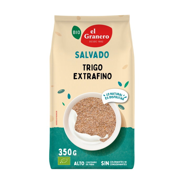 El Granero Integral Salvado de Trigo Extrafino Bio 350g El Granero Integral Salvado de Trigo Extrafino Bio 350g