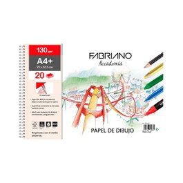 Fabriano Bloc de Dibujo Accademia A4+ 130g 20 Hojas